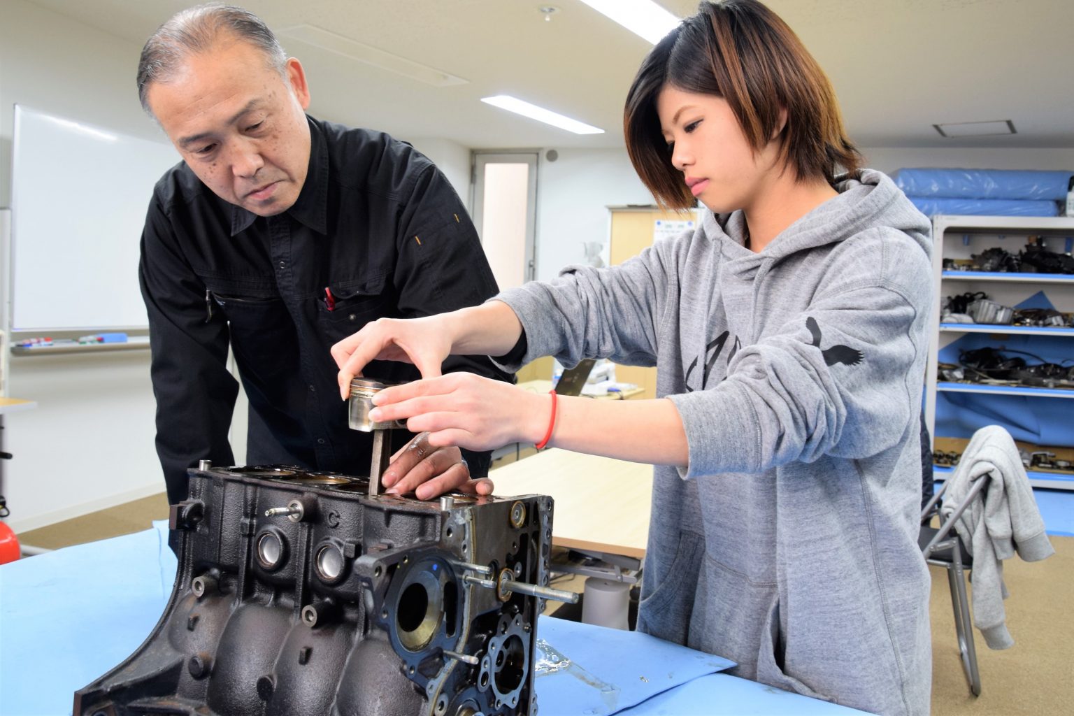 採用企業の皆様へ｜NPO法人メカニックカレッジ｜授業料無料 自動車整備士の職業訓練学校